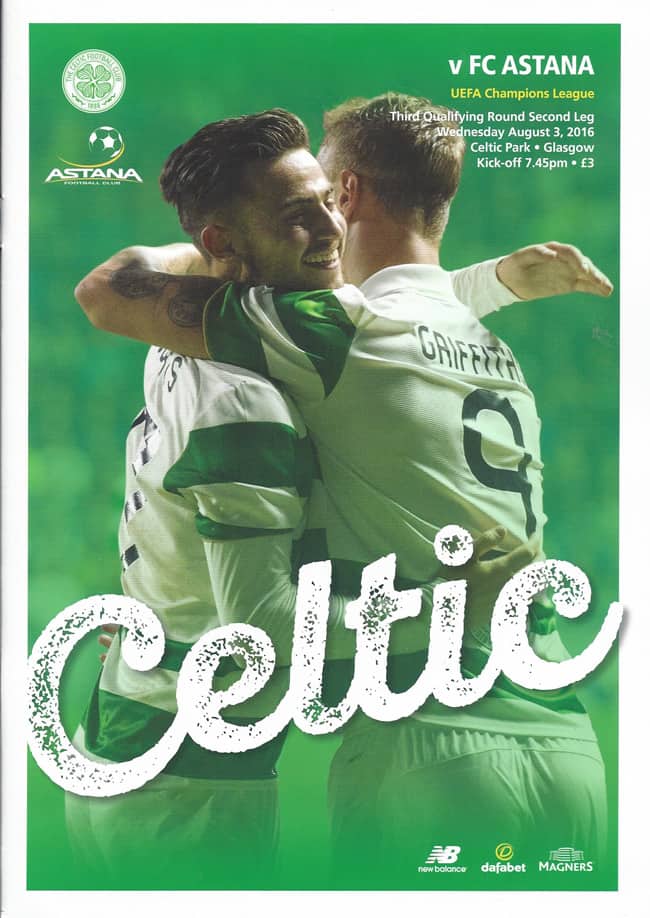 Celtic (Glasgow) FC v Astana